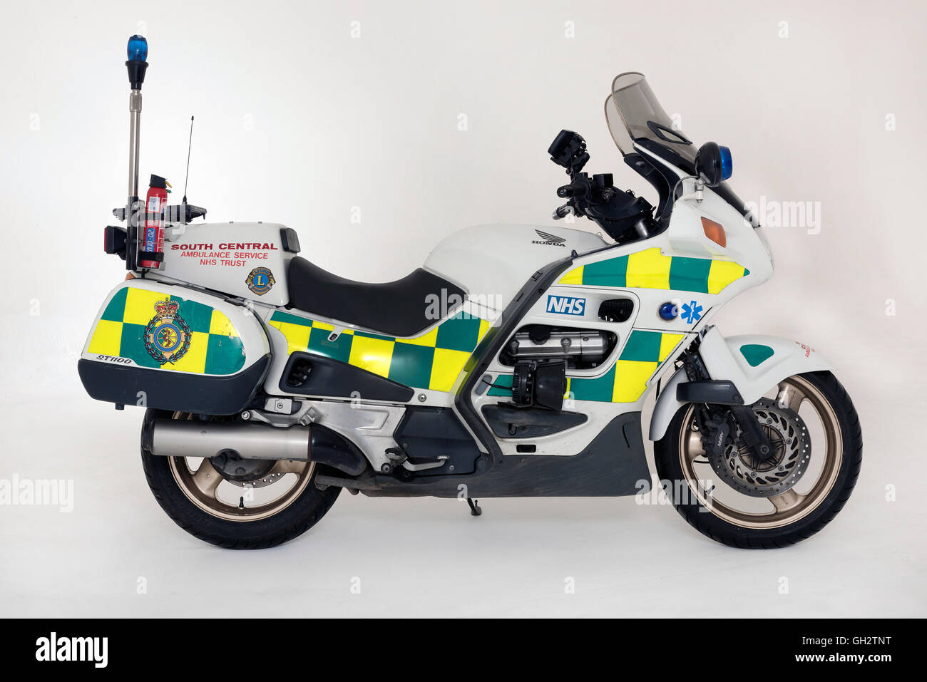 2001 Honda ST1100 Pan European Ambulance bike Stock Photo