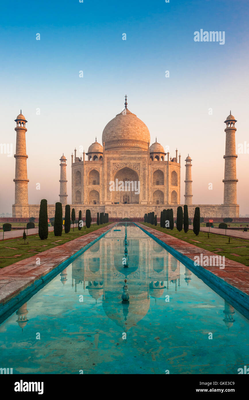 Taj Mahal, Agra, India Stock Photo