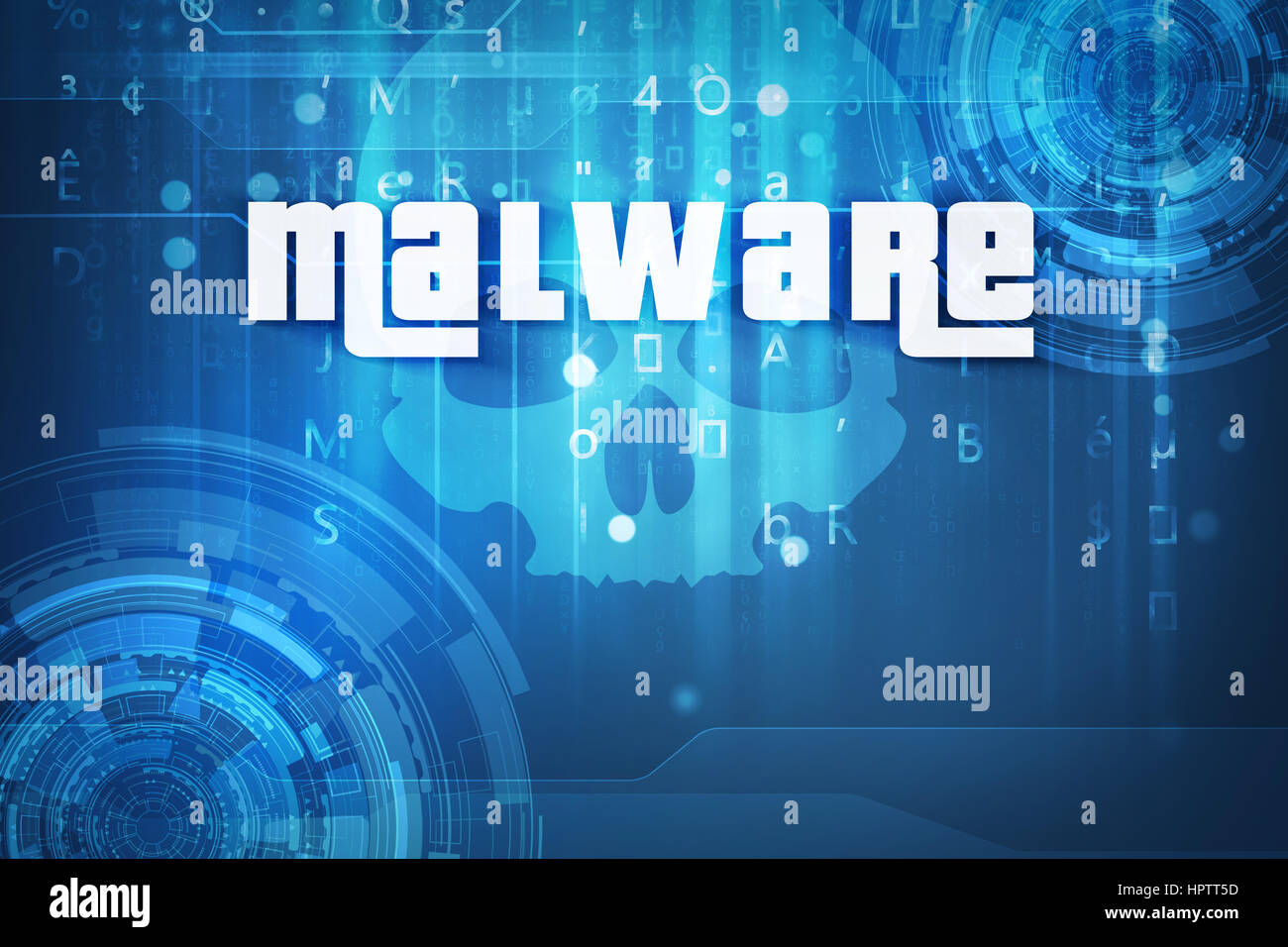 malicious software Stock Photo