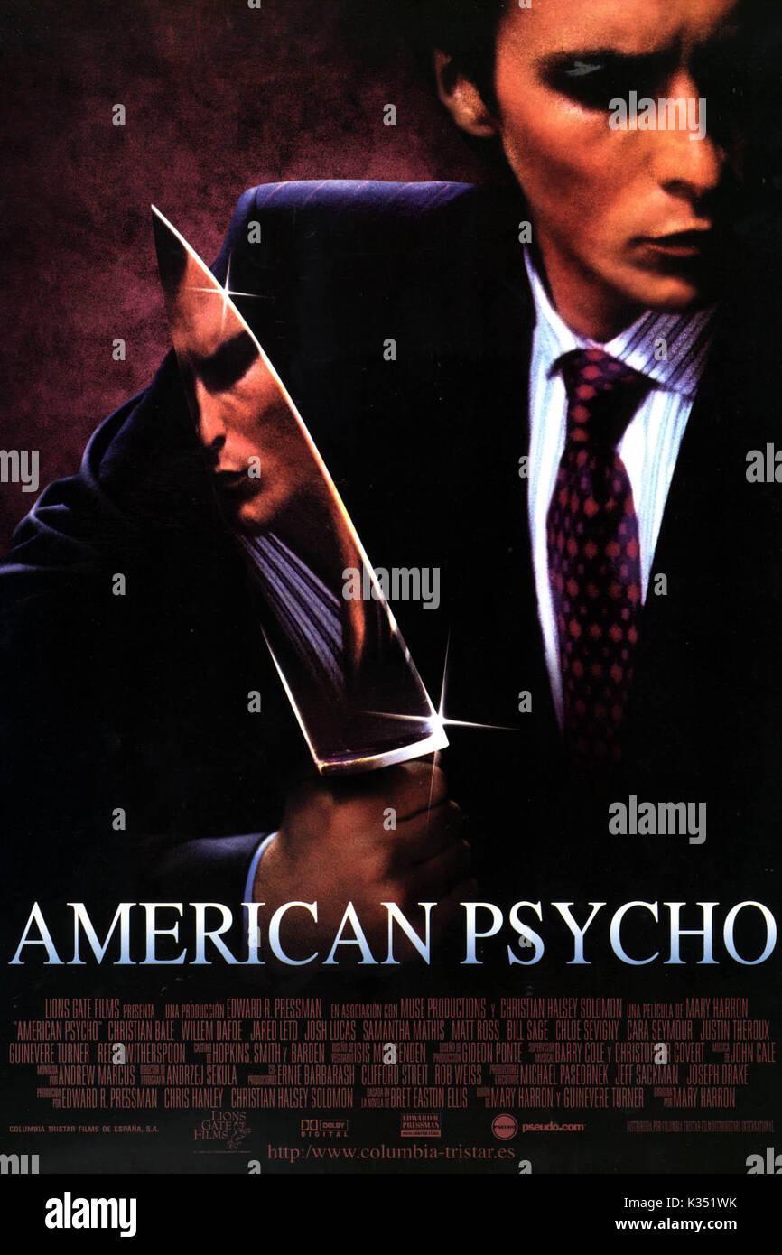 AMERICAN PSYCHO      Date: 2000 Stock Photo