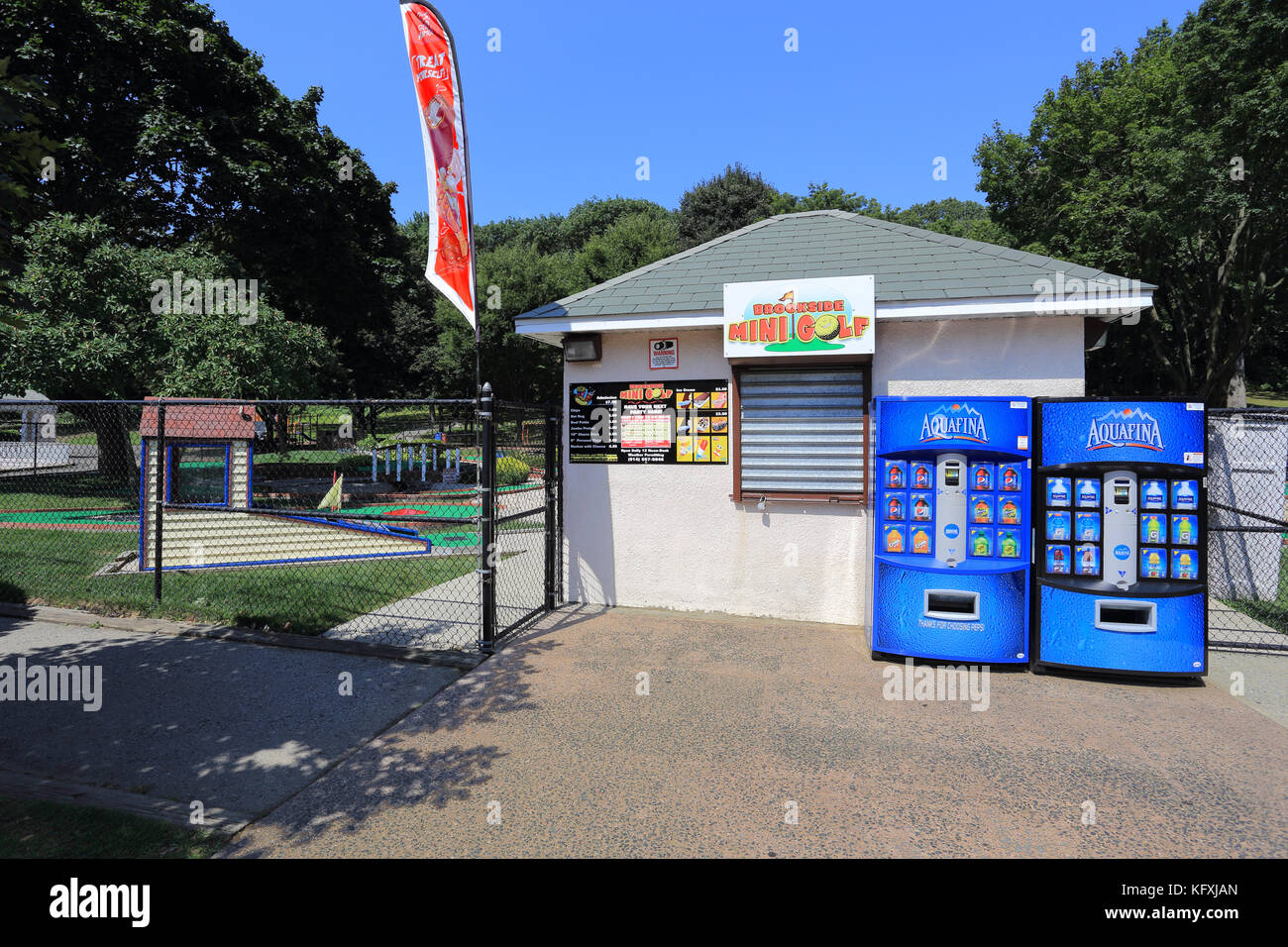 Tibbetts Brook Park Yonkers New York Stock Photo