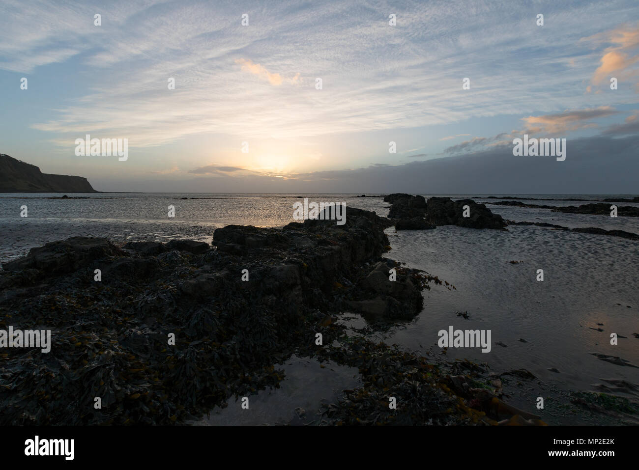 Ayr beach Scotland Stock Photo