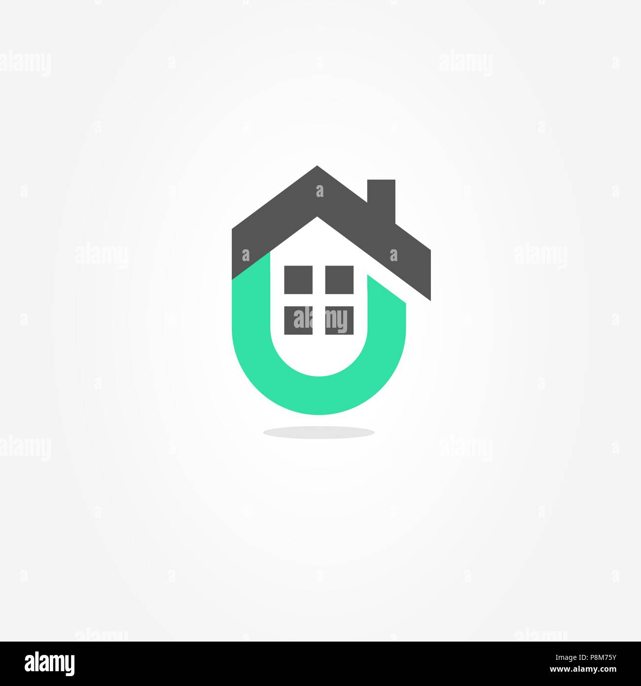 Icon. Vector. House. Stock Vector