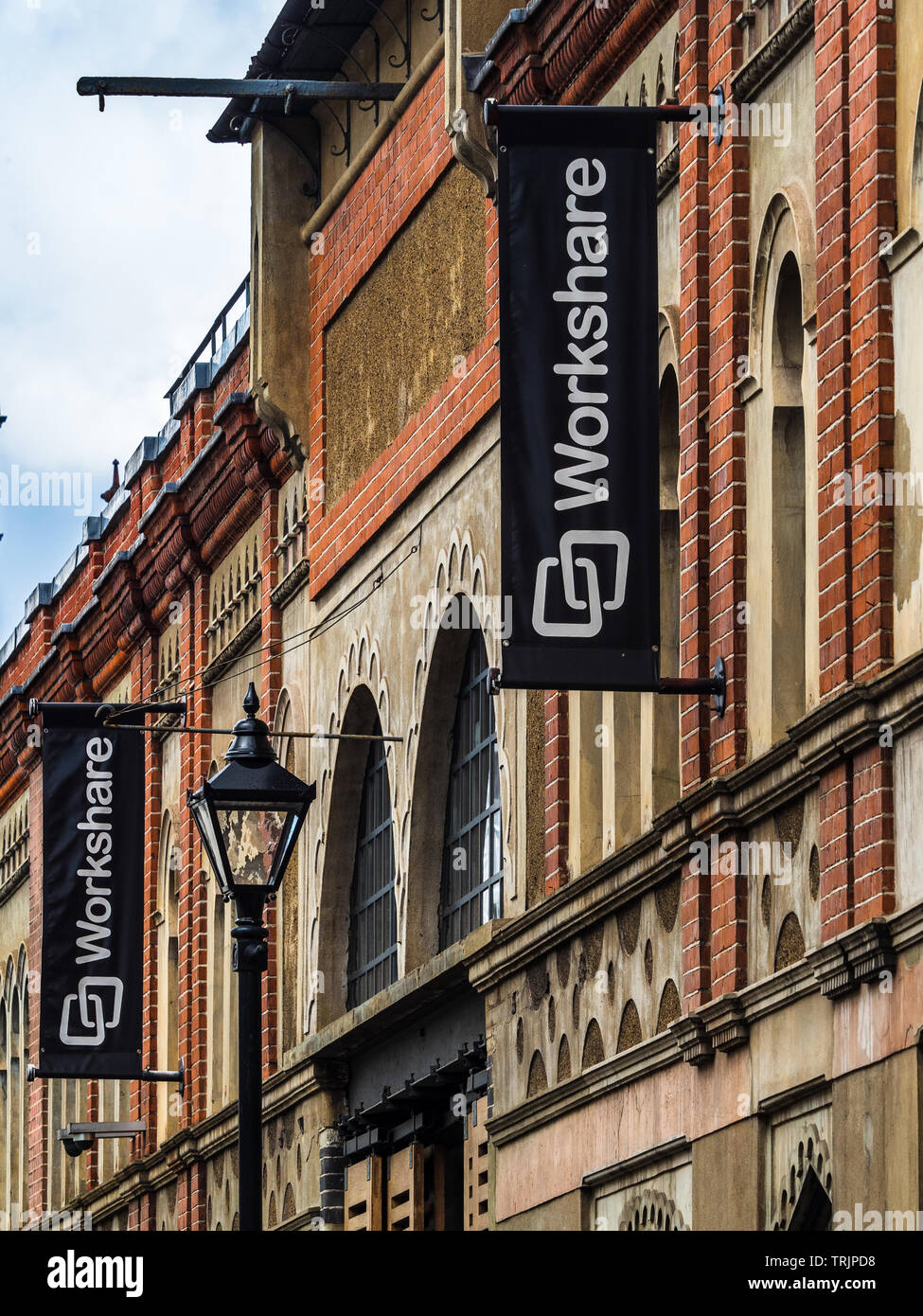 Workshare Software Company Head Office in Fashion Street in London's East End Stock Photo