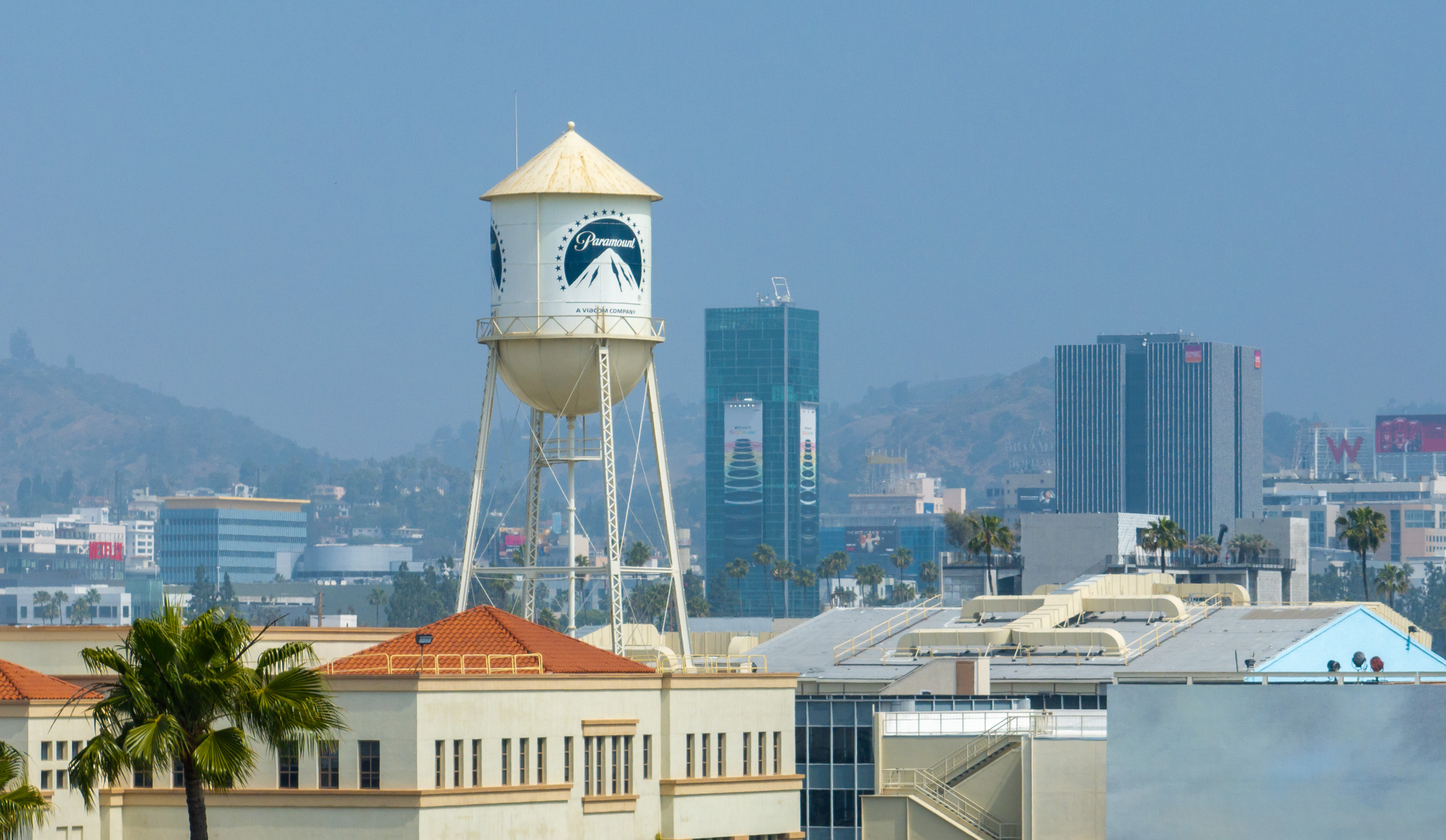 Hollywood, CA - June 05: Paramount Pictures studio lot at 5555 Melrose Ave. on Wednesday, June 5, 2024 in Hollywood, CA. (Brian van der Brug / Los Angeles Times)