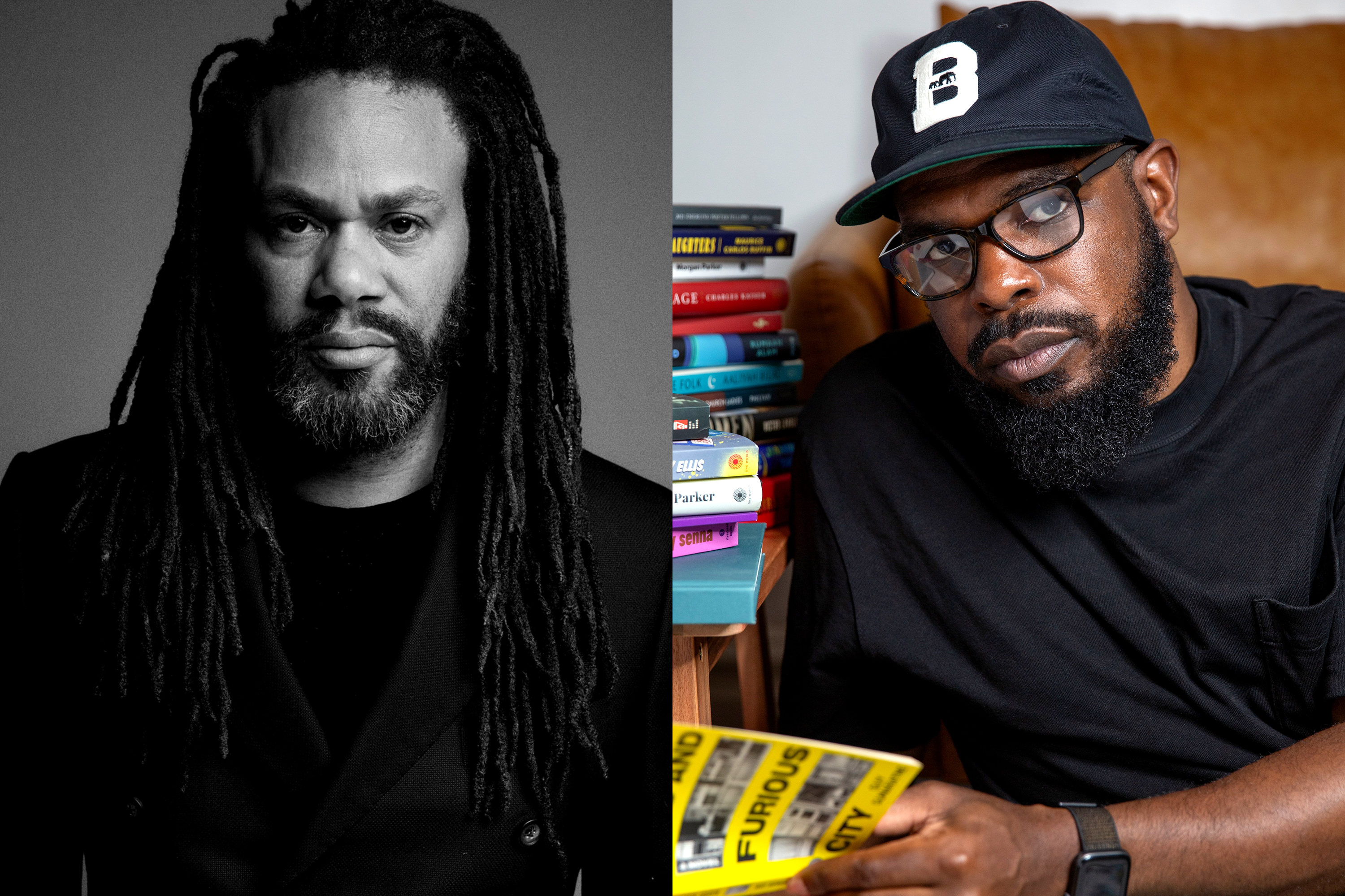 Franklin Leonard, left, is founder and chief executive and Randy Winston is creative director for fiction at The Black List