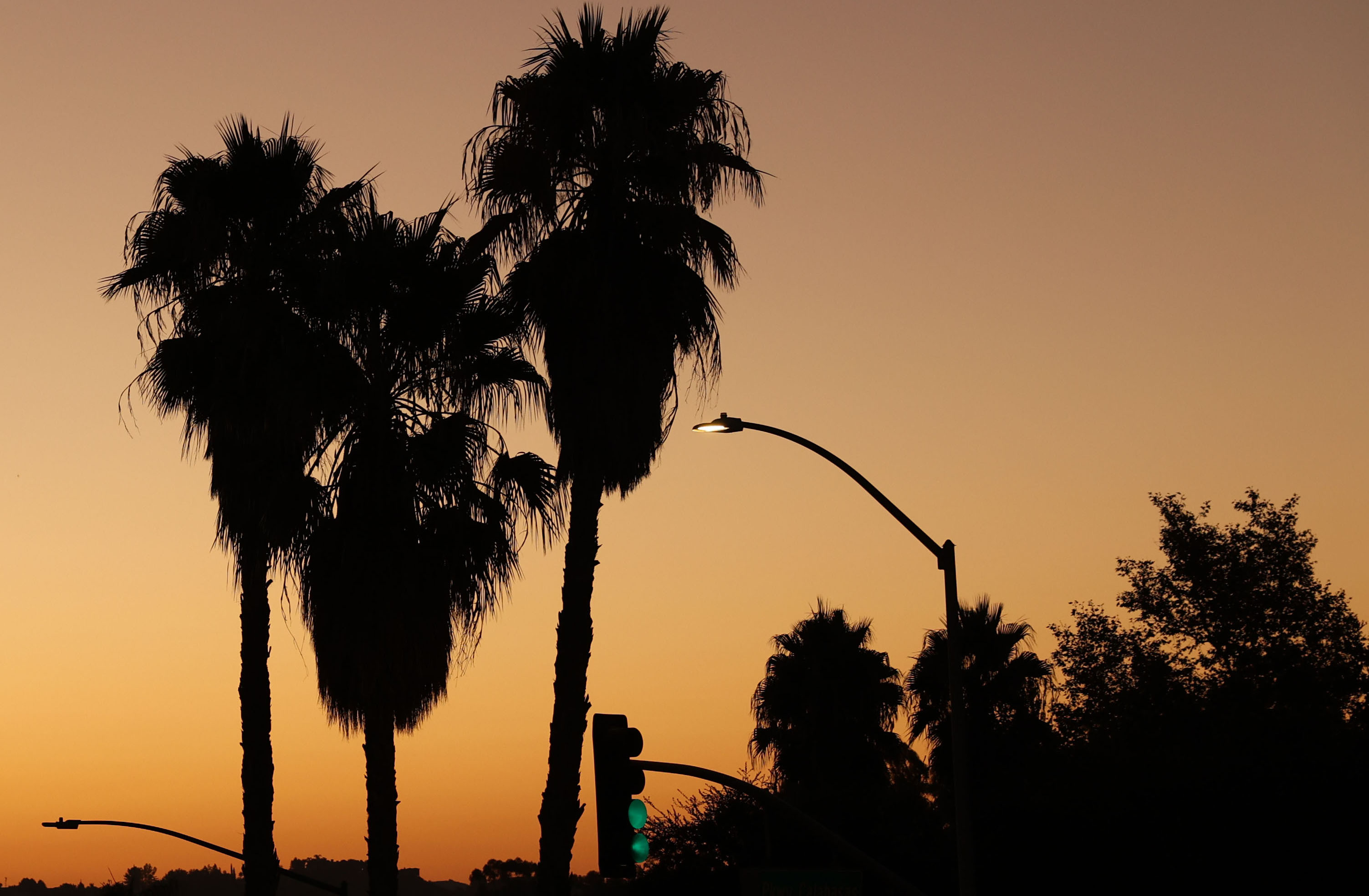 Calabasas, CA - September 03: Sunset on Tuesday, Sept. 3, 2024 in Calabasas, CA. (Michael Blackshire / Los Angeles Times)