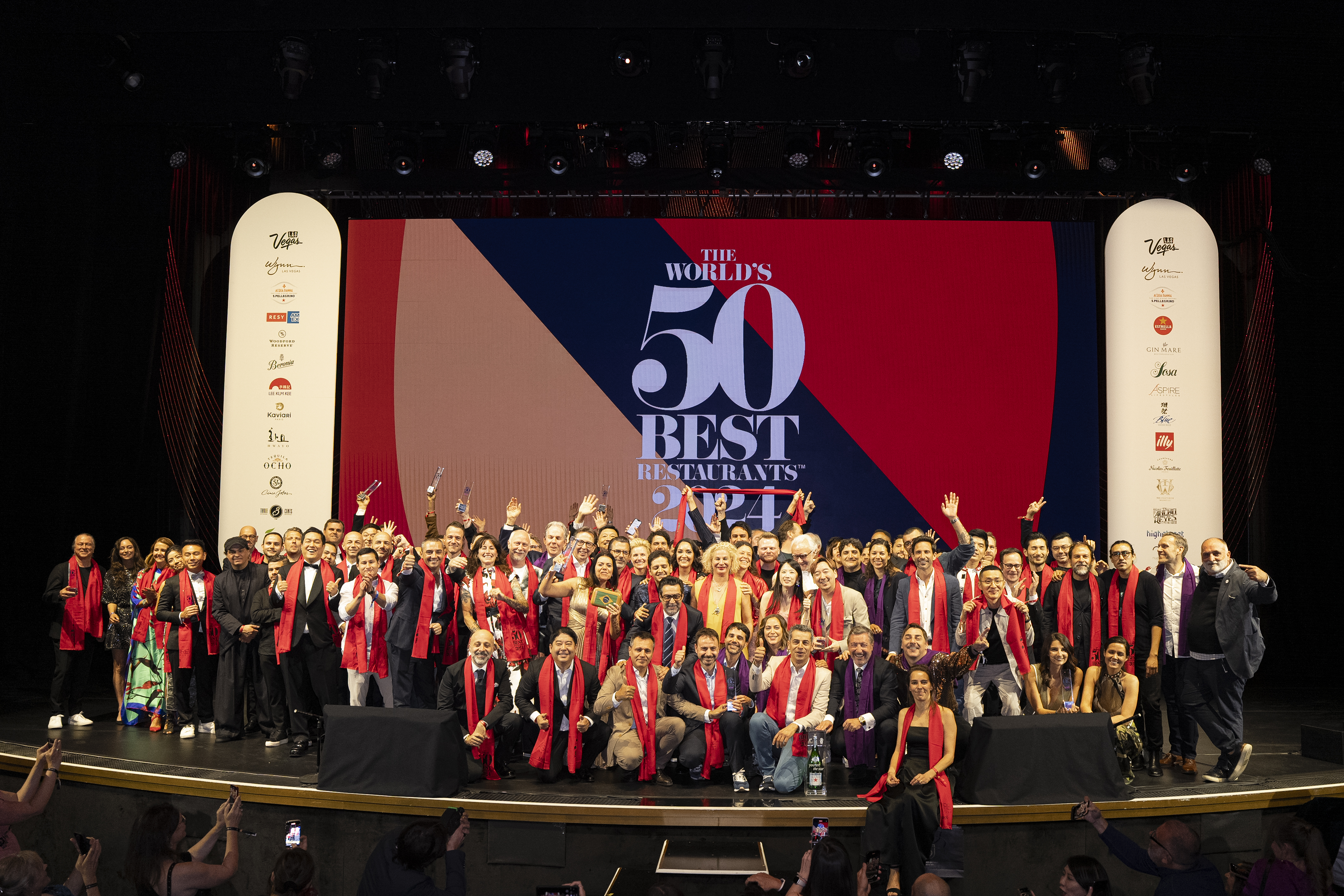 All the winners from the 2024 World's 50 Best Restaurants awards held at the Wynn in Las Vegas.