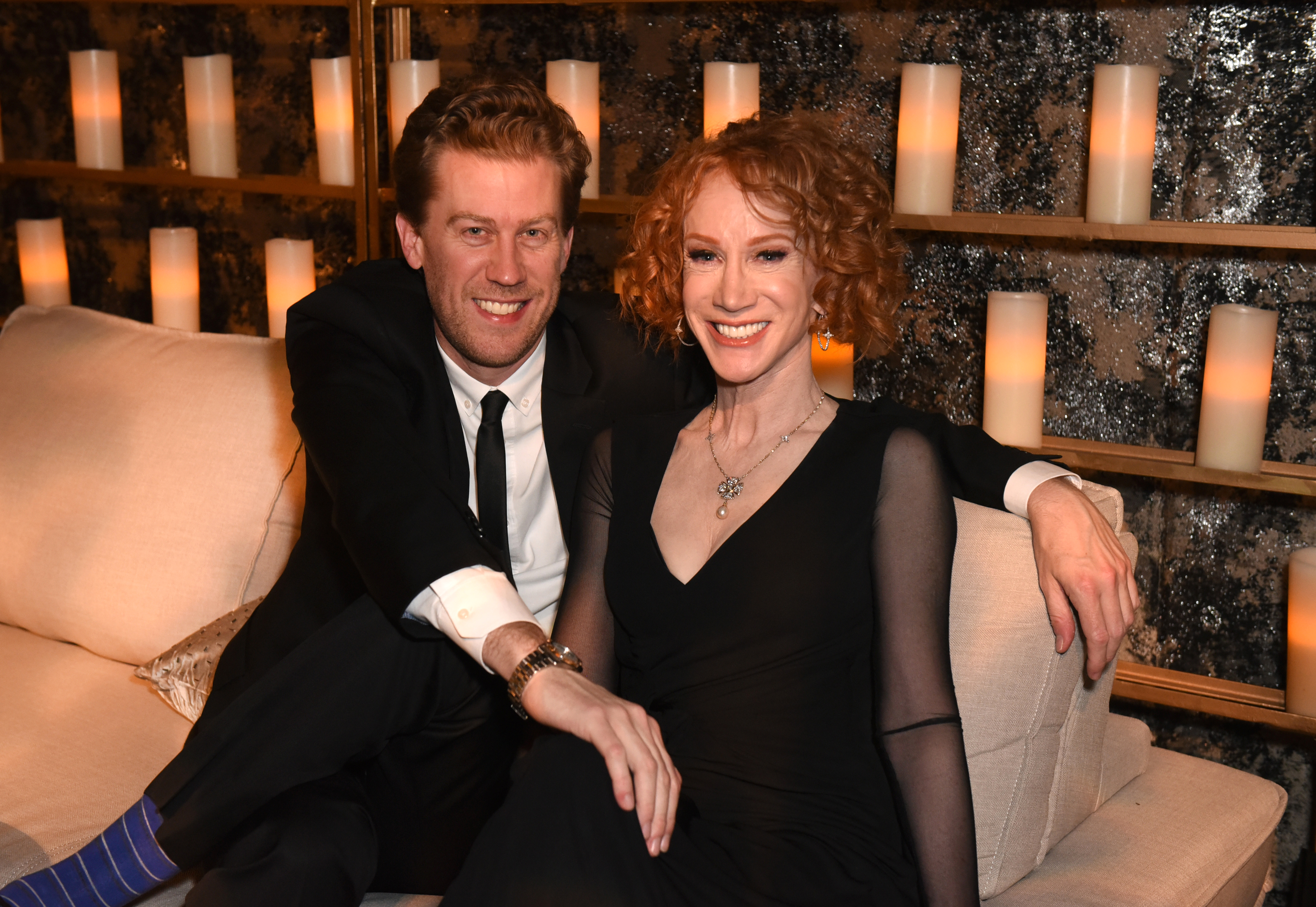 Randy Bick and Kathy Griffin attend HBO's Official 2019 Emmy After Party on September 22, 2019 in Los Angeles, Calif.