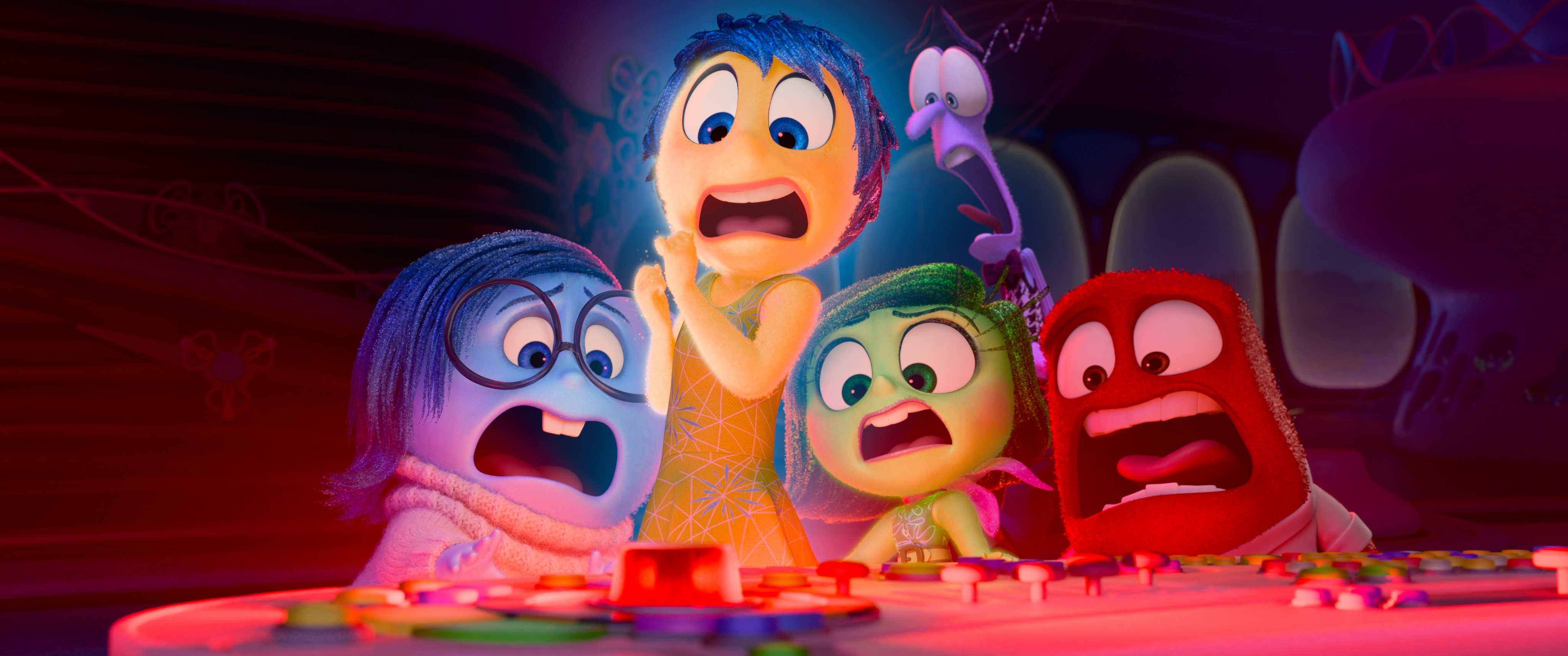 A scene from Inside Out 2.