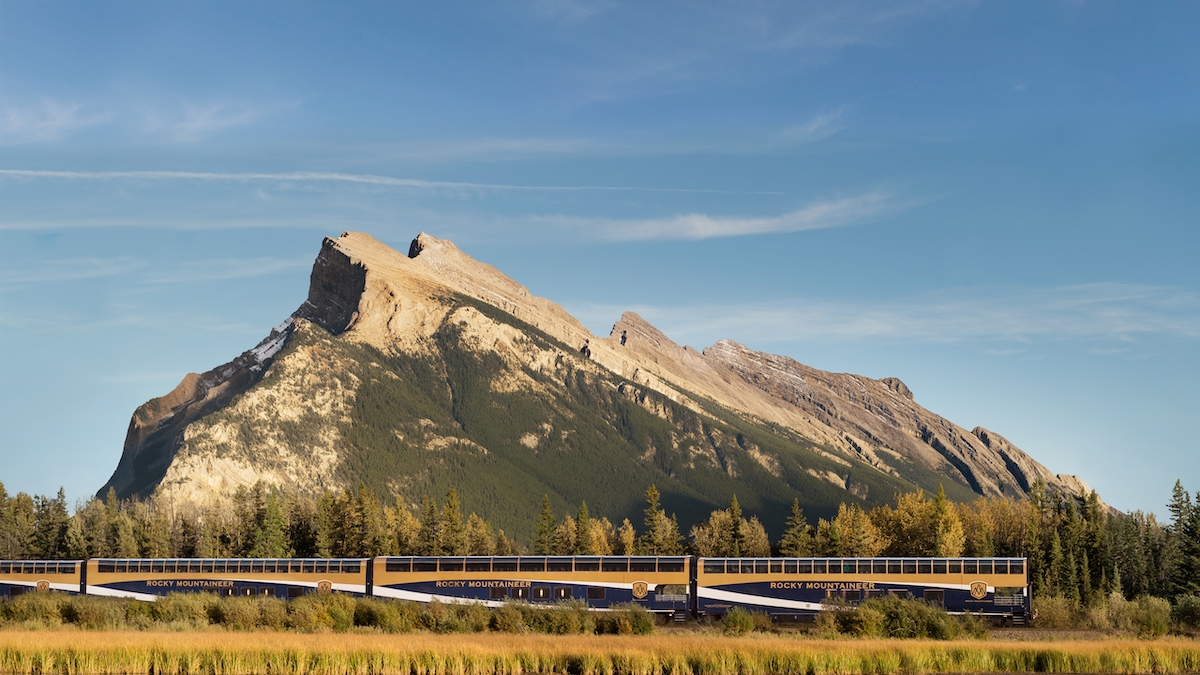 Rocky Mountaineer offers beautiful views of the Canadian and U.S. West.