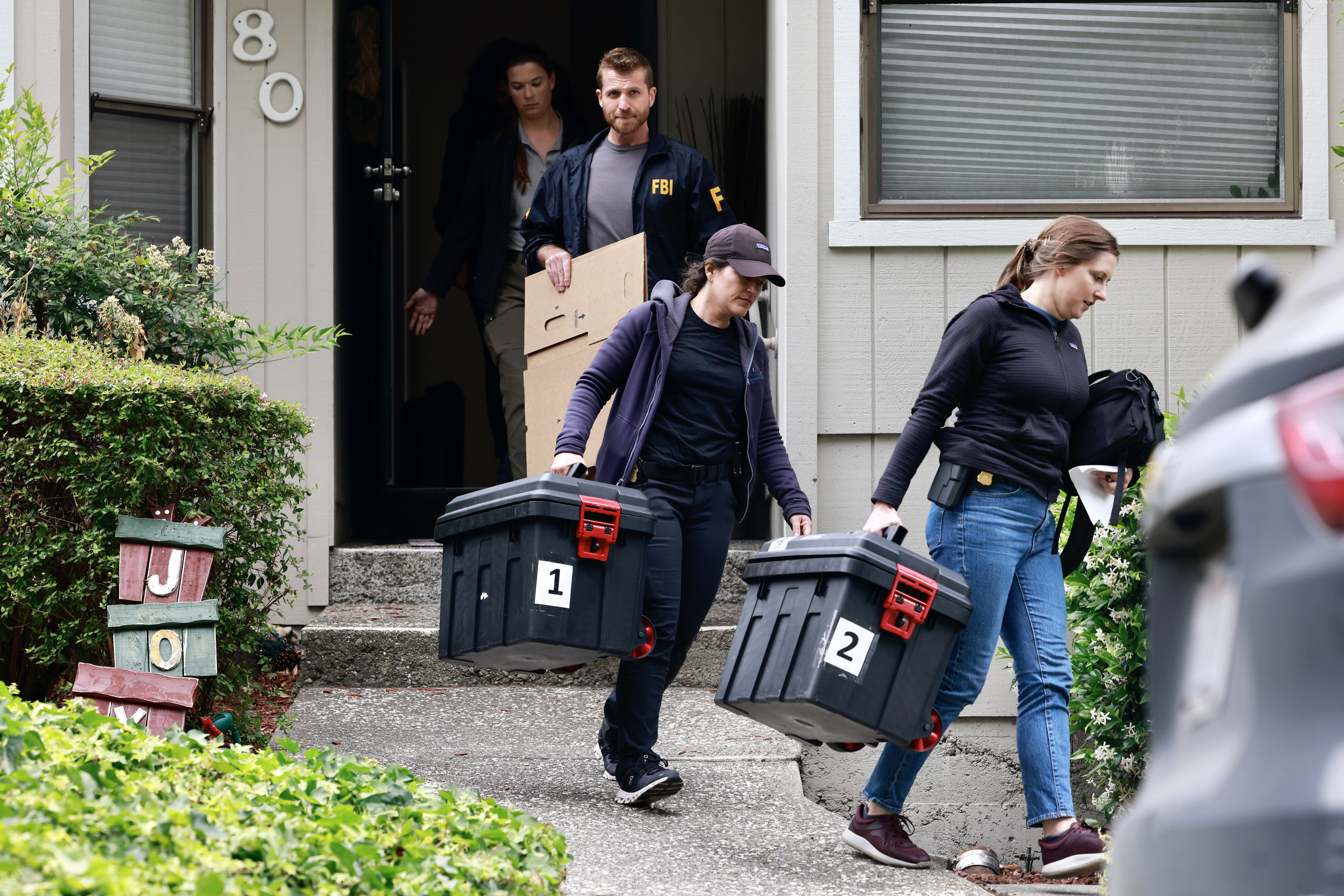 FBI agents raid a home on Maiden Lane where Oakland Mayor Sheng Thao allegedly lives in Oakland, Calif. Thursday, June 20, 2024.