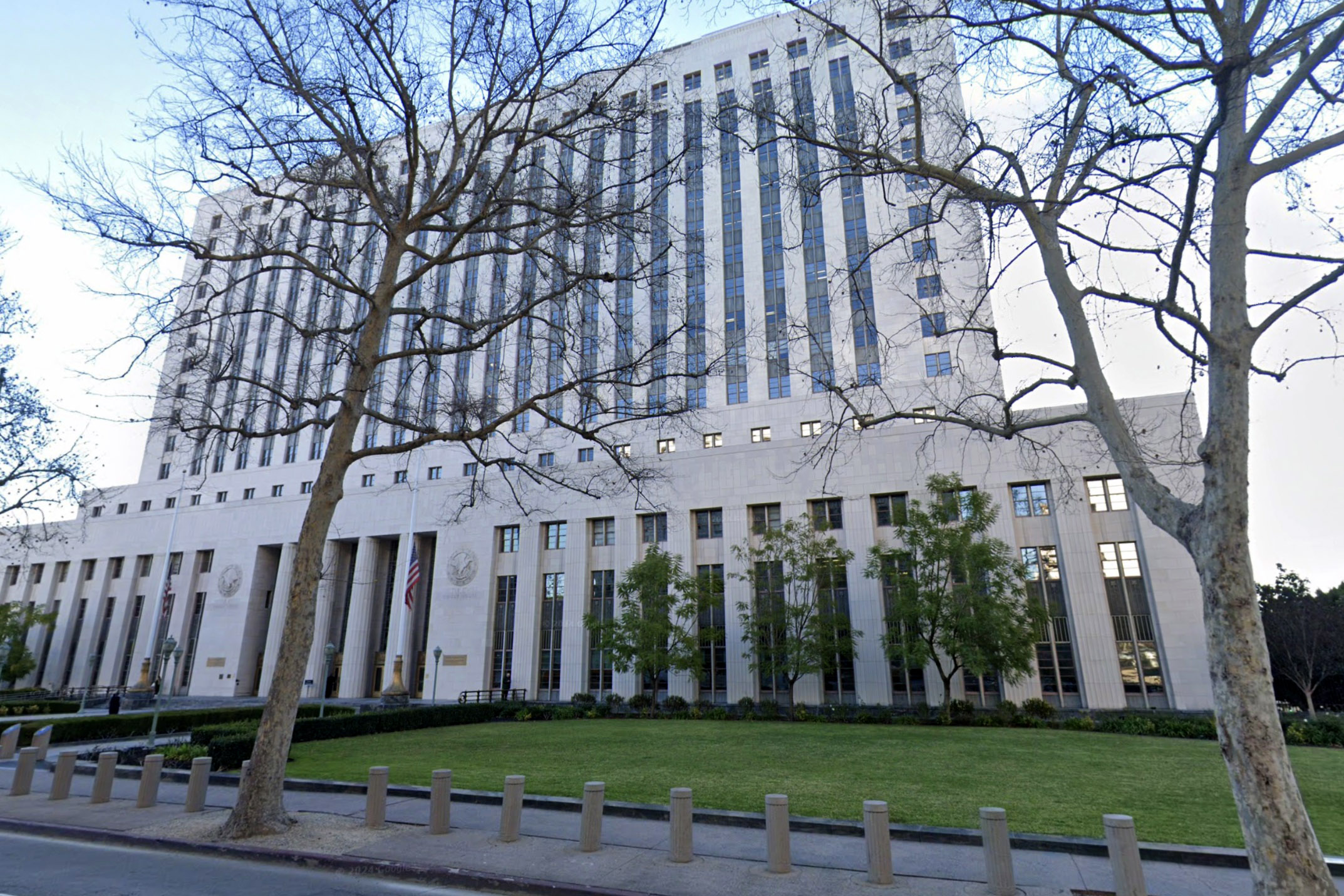 L.A. County Superior Court on Spring St., Los Angeles, Ca.