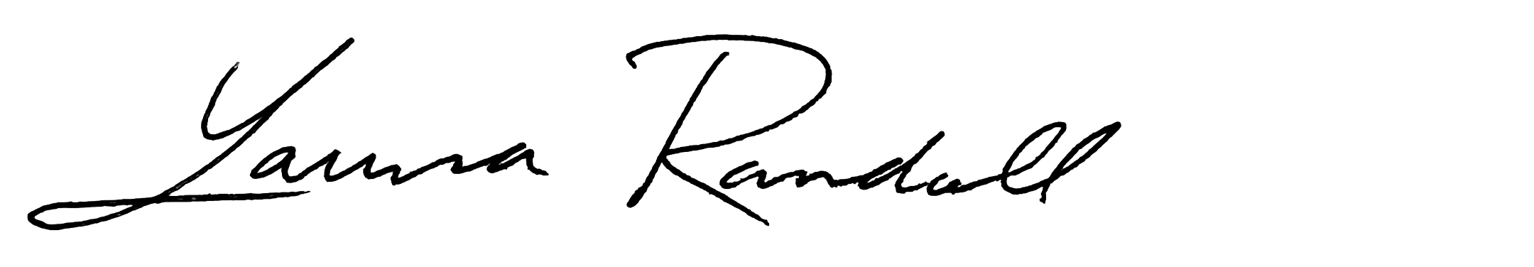 Signature for Laura Randall