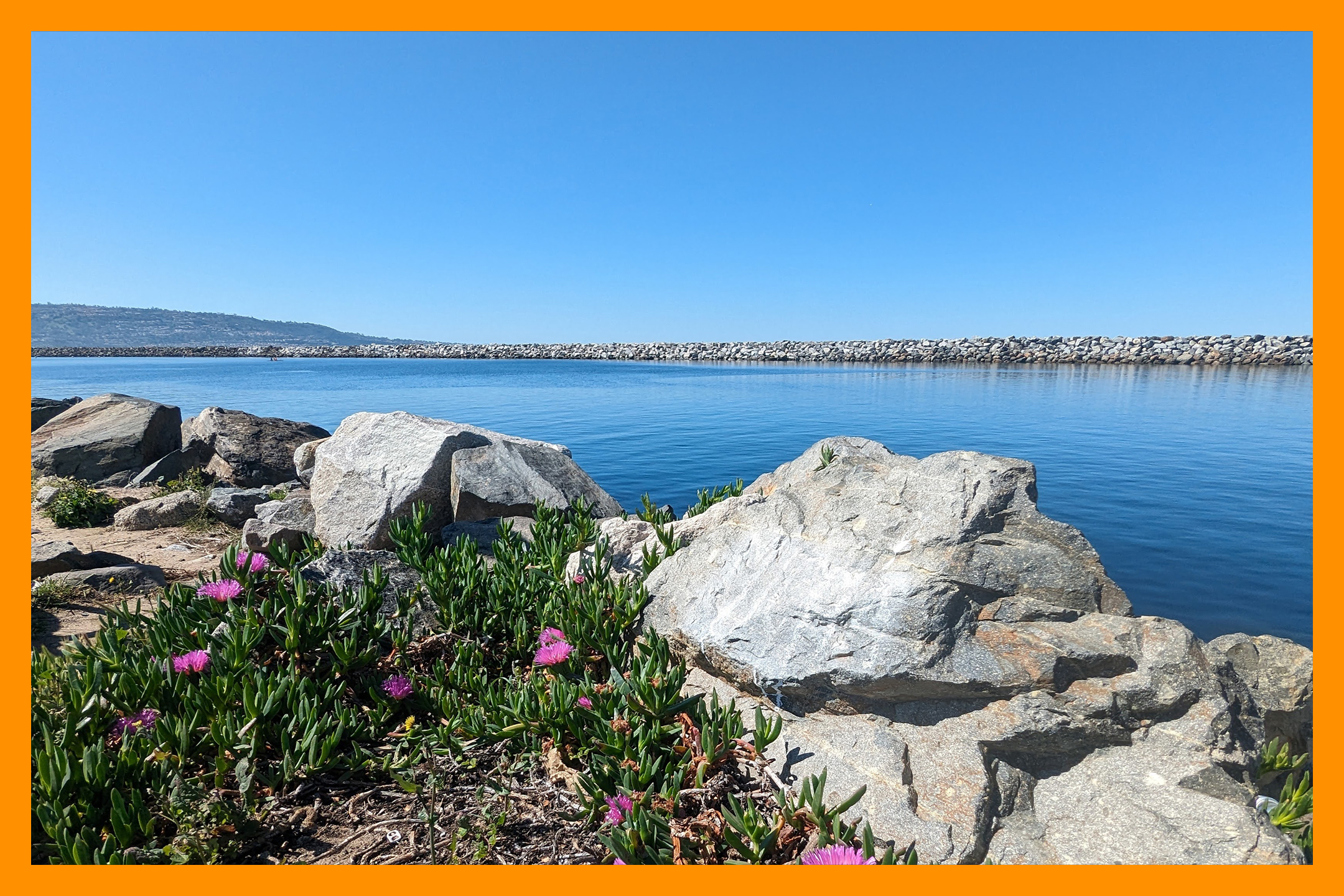 The view from Moonstone Park in Redondo Beach.