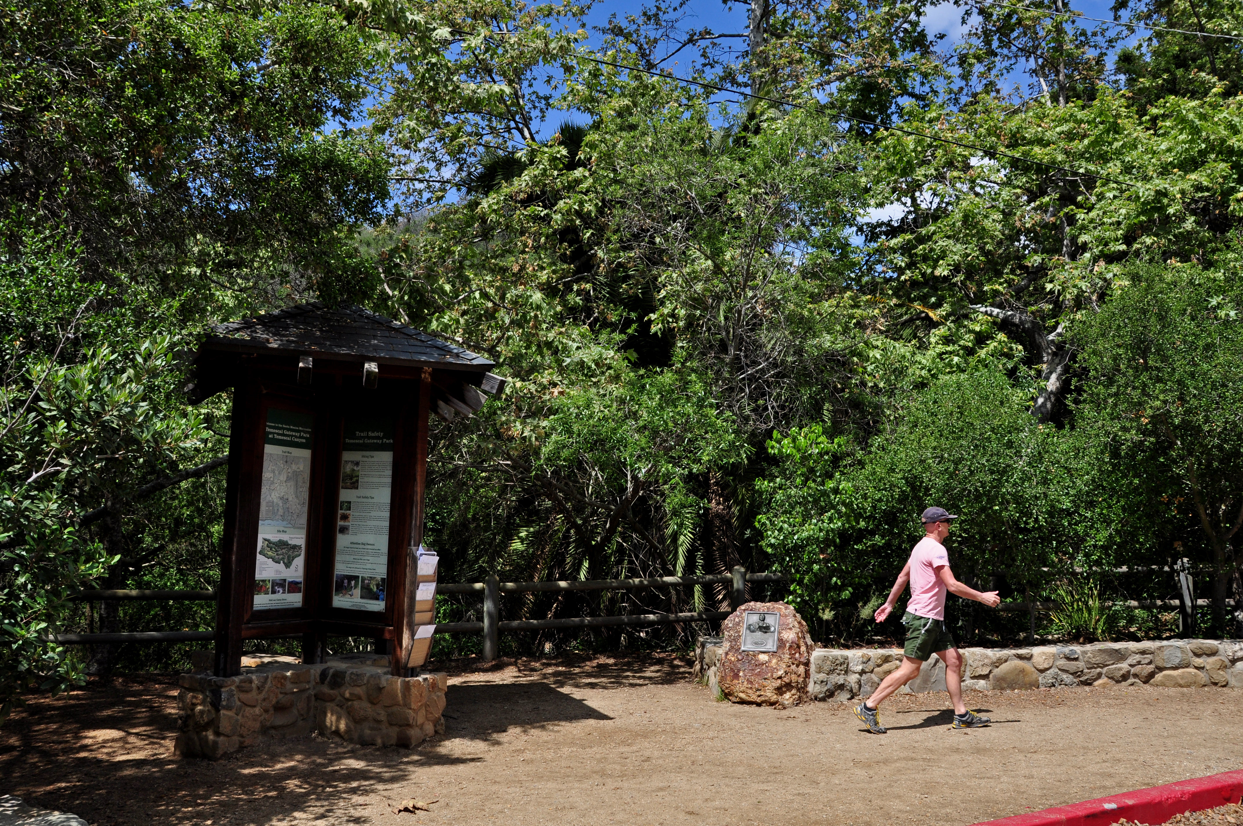 Temescal Gateway Park in the Santa Monica Mountains.