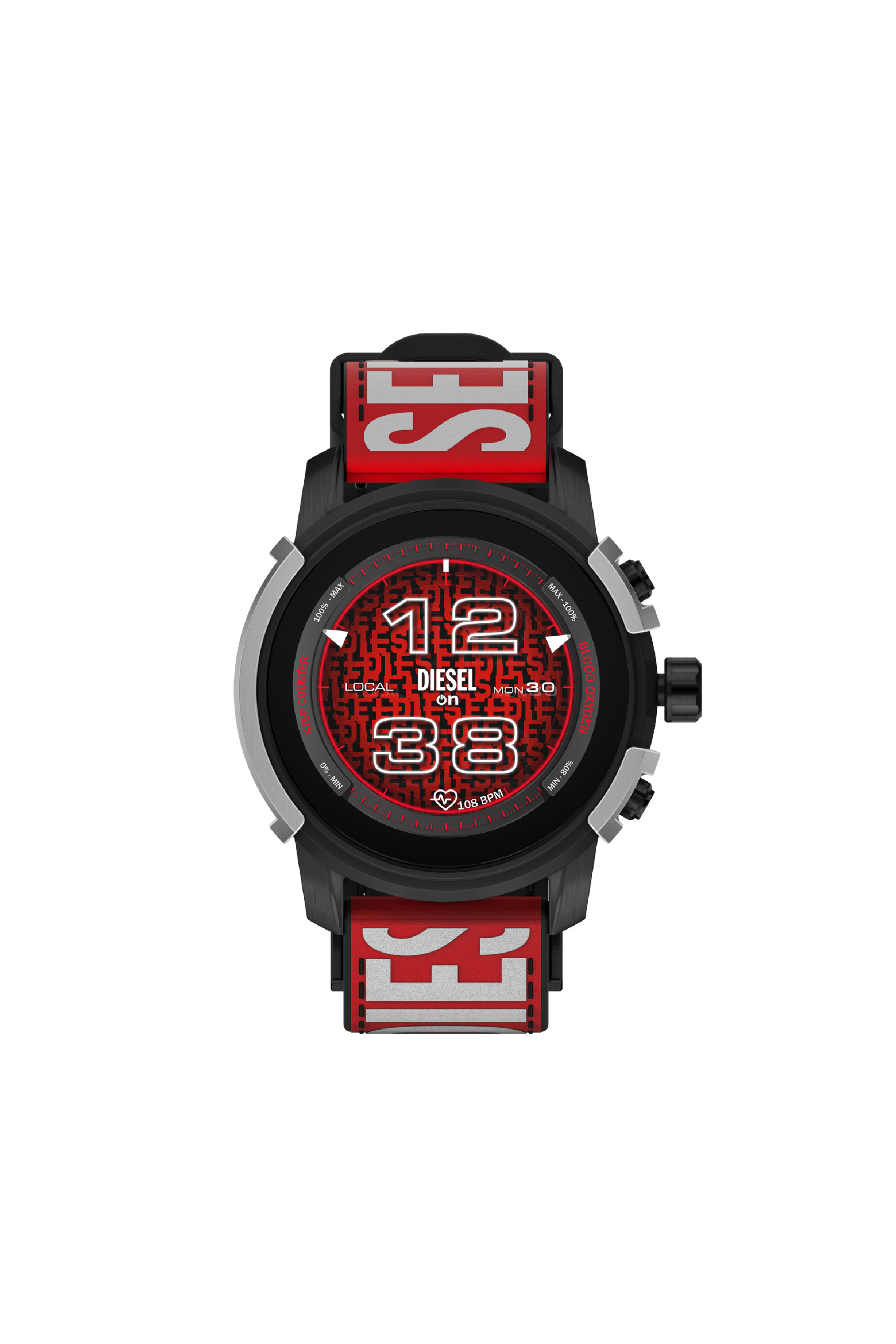 Diesel - DZT2041, Black/Red - Image 1