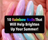 10 Rainbow Nails That Will Help Brighten Up Your Summer!