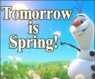 Tomorrow is Spring