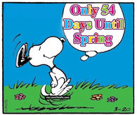 Only 54 Days Until Spring