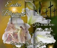 Easter Blessings Wishing You And Your Family A Blessed Day