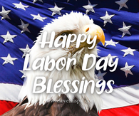 American Eagle Labor Day Blessings