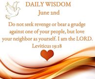 Daily Wisdom - June 2nd 