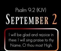 Today's Blessings, September 2