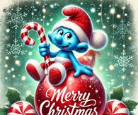 Merry Christmas Smurf