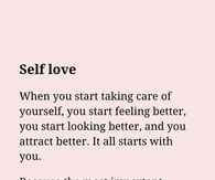 Self love