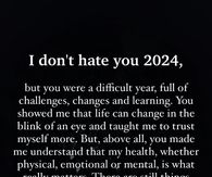 I don't hate you 2024