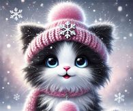 Winter Kitty - Good Morning Everyone!