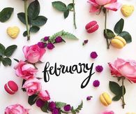 February Floral Greeting