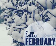 Winter Hello February Quote