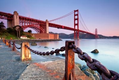 Golden Gate Bridge in San Francisco