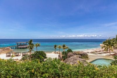 Beach Front Area of Mactan Spa and Resort