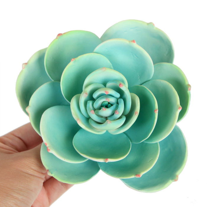 Gumpaste Succulent Sugarflower cake topper perfect for cake decorating fondant cakes & wedding cakes. | CaljavaOnline.com