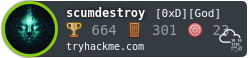 TryHackMe - Scumdestroy