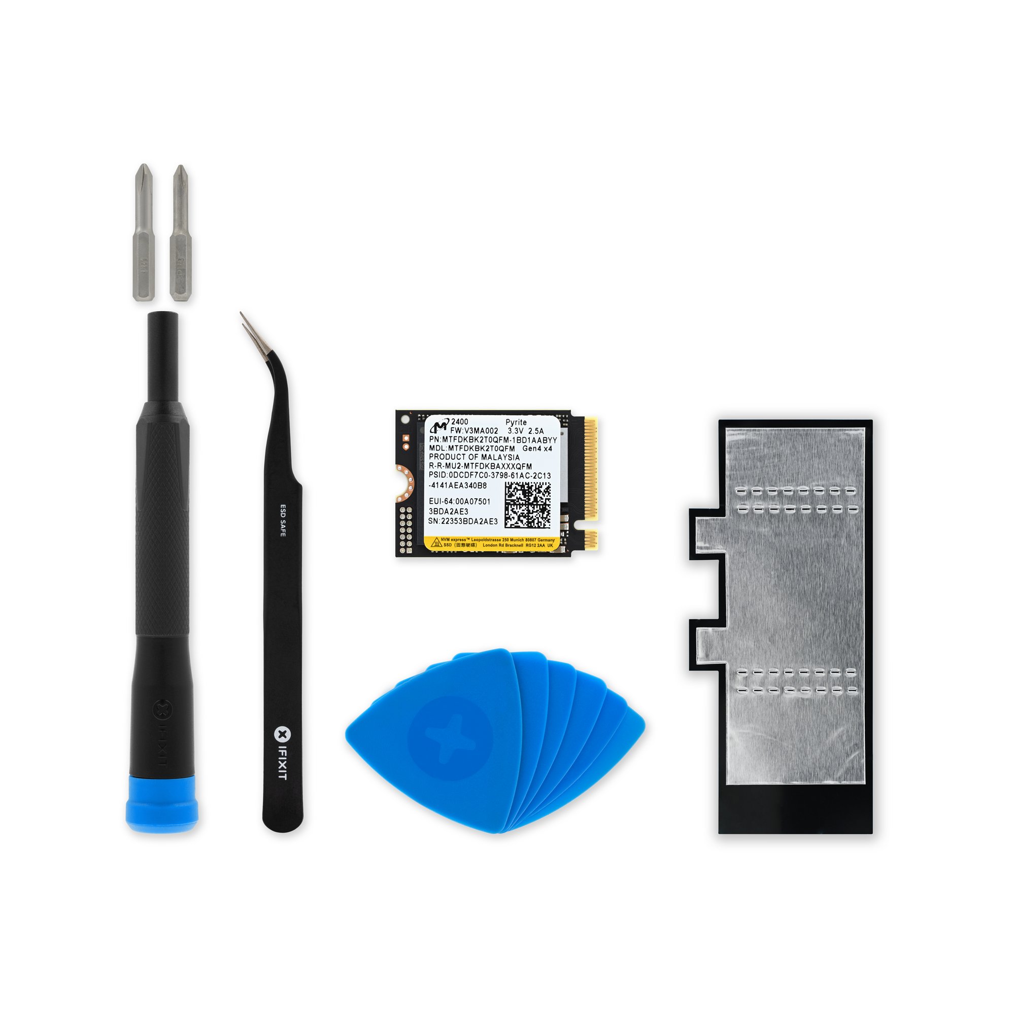 Micron 2400 NVMe PCIe Gen4 2230 SSD