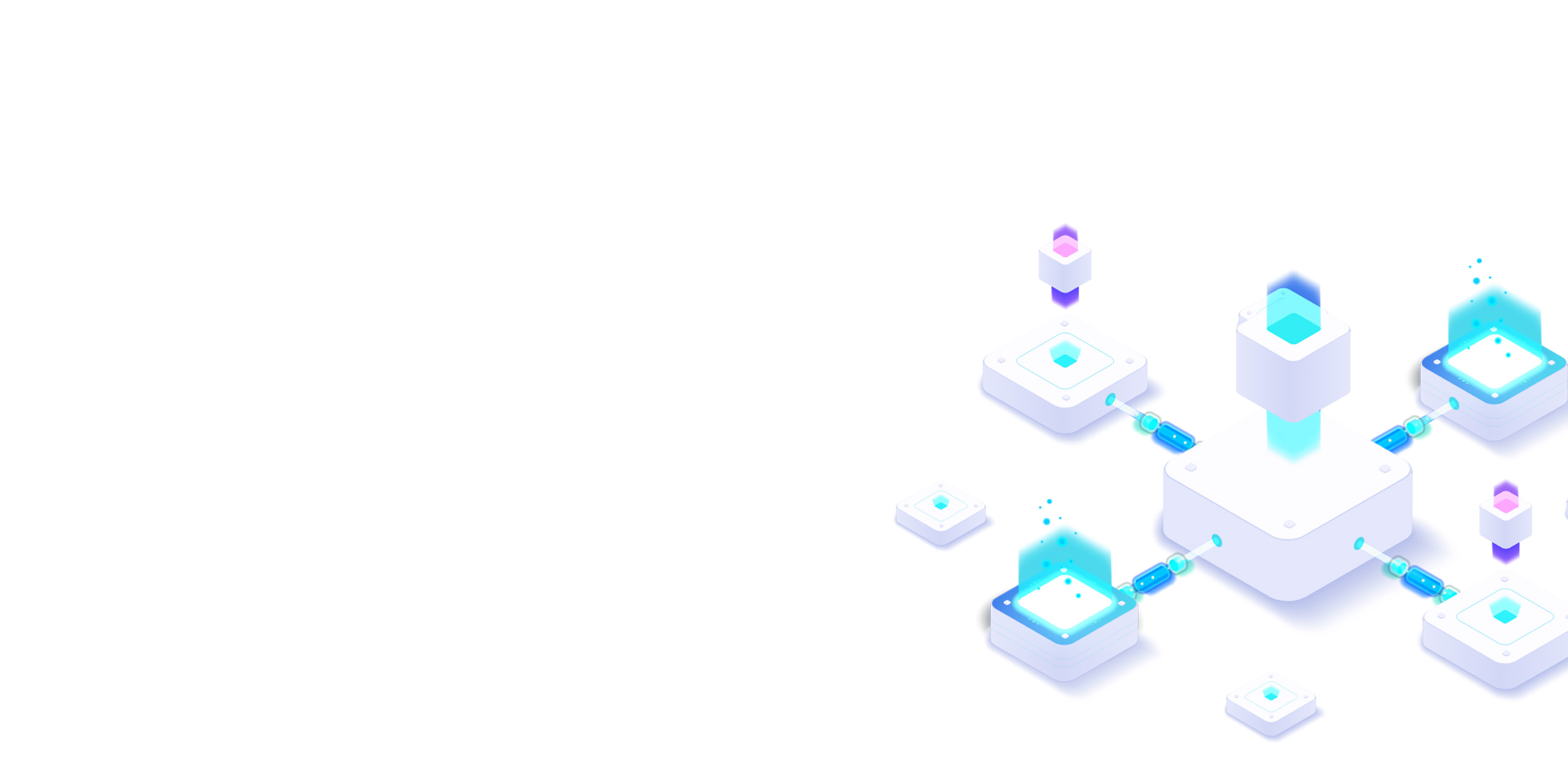 Distributed energy distribution illustration