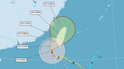 山陀兒牛步！登陸時間再延　專家剖析：南部有機會連放三天