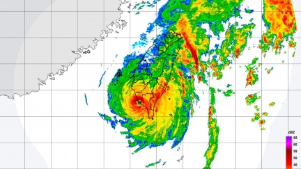 山陀兒颱風來了　12:40登陸高雄小港