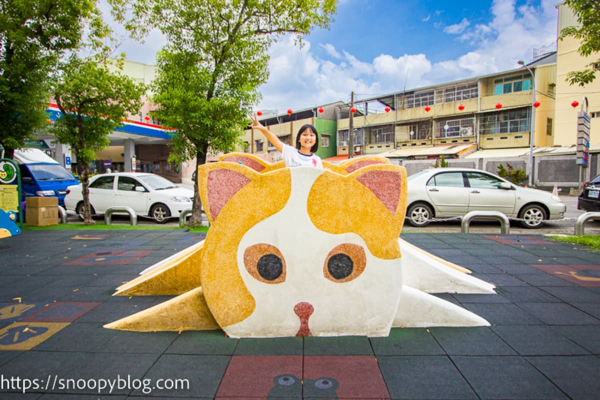 貓奴必衝！「貓咪親子公園」免費玩貓貓溜滑梯、旋轉盤，IG必拍巨萌喵喵舞台