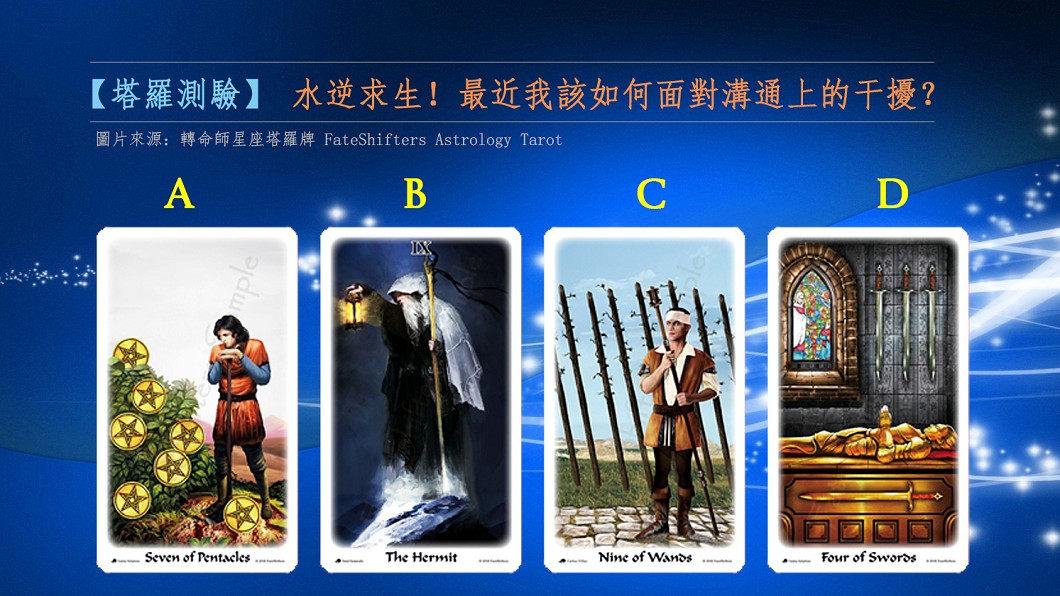 圖片來源／轉命師星座塔羅牌 FateShifters Astrology Tarot