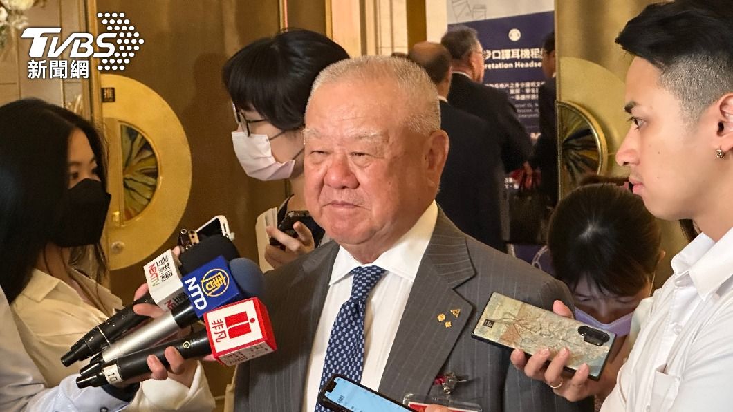 三三會理事長林伯豐。（圖／呂欣芷攝）