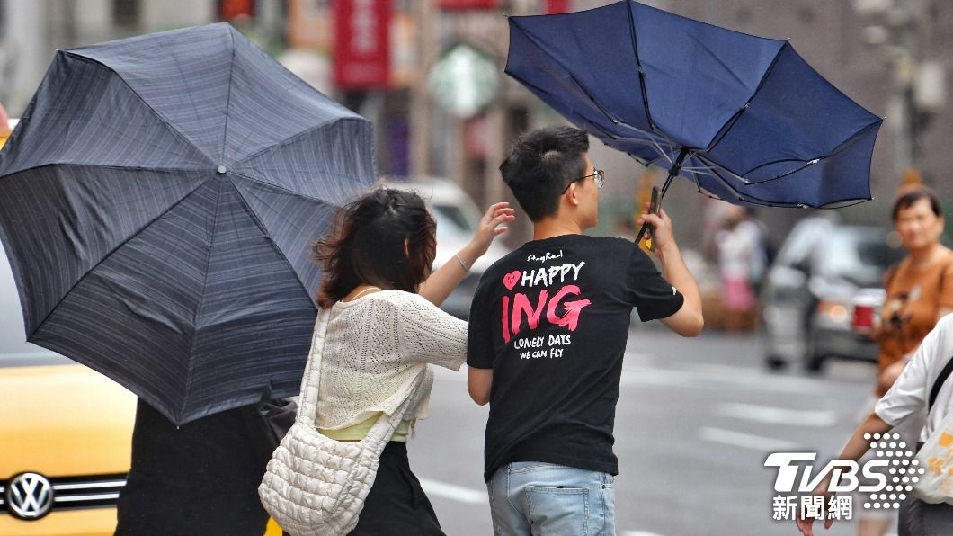 專家表示，凱米颱風帶來的雨量致災性極高。（圖／胡瑞麒攝）