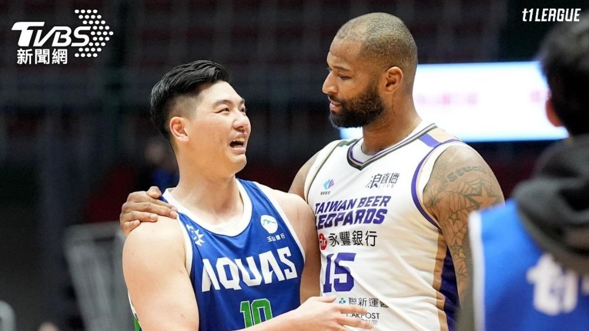 胡瓏貿和前NBA球星表弟。（資料圖／聯盟提供）