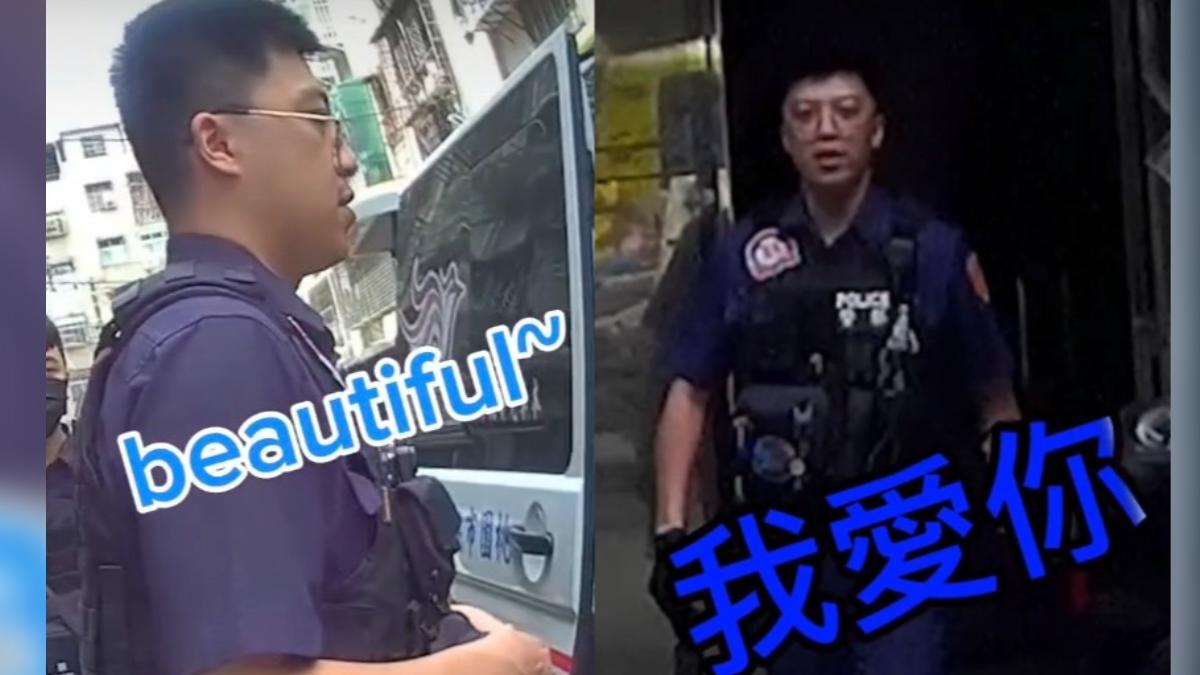 員警一路耐心護送精神疾病患者。（圖／翻攝自桃園市政府消防局臉書）