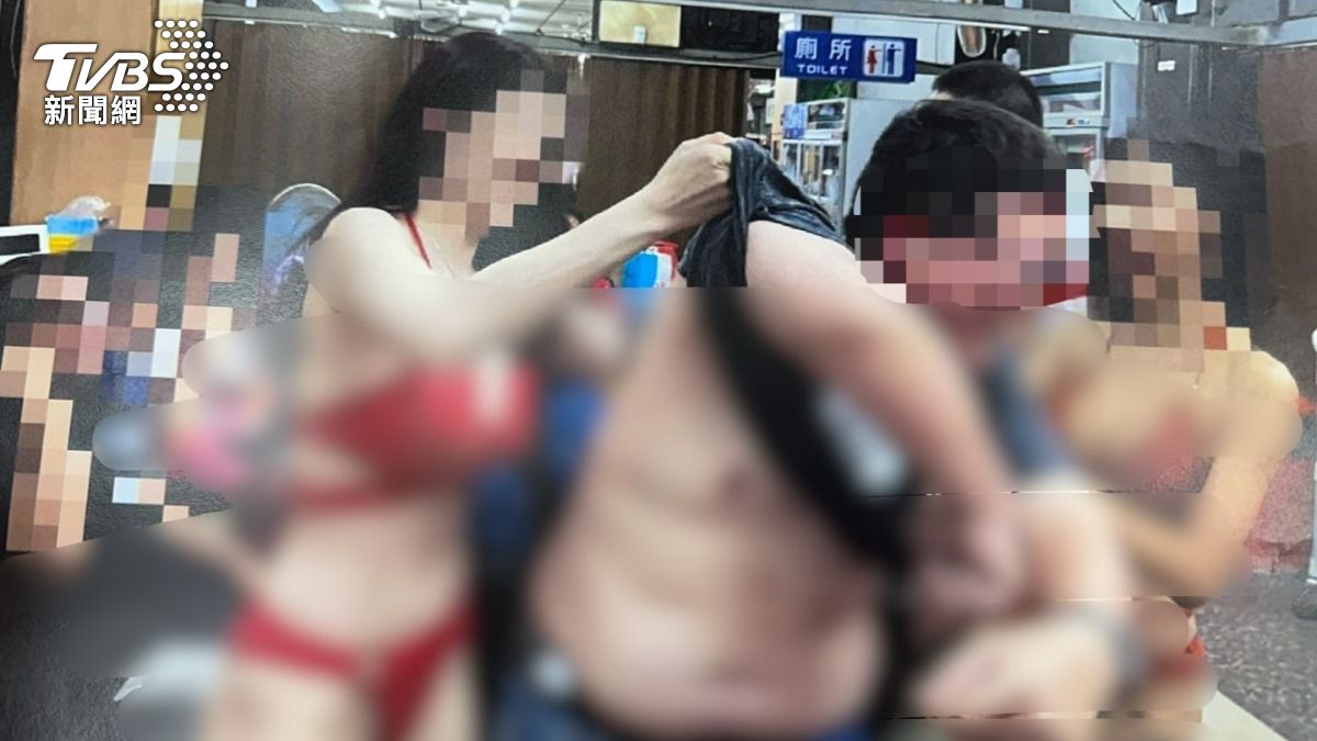 高雄市三民區某高工教師遭人踢爆到聲色場所脫衣喝花酒。（圖／TVBS）