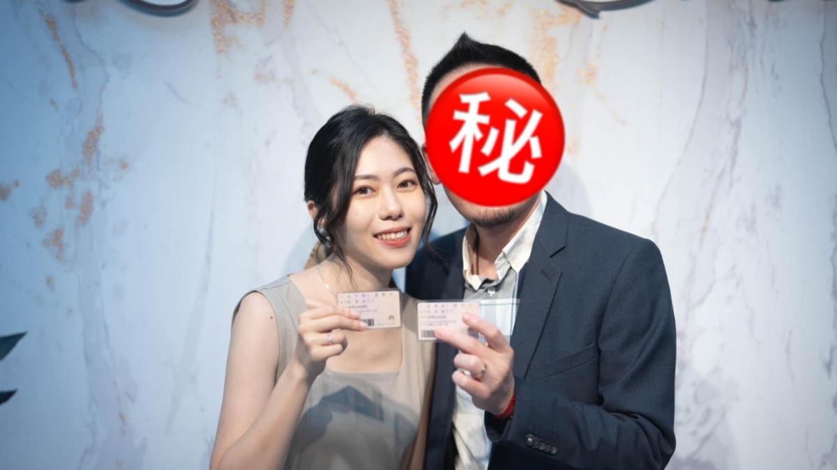 吳姝叡今和結婚。（圖／吳叡姝提供）